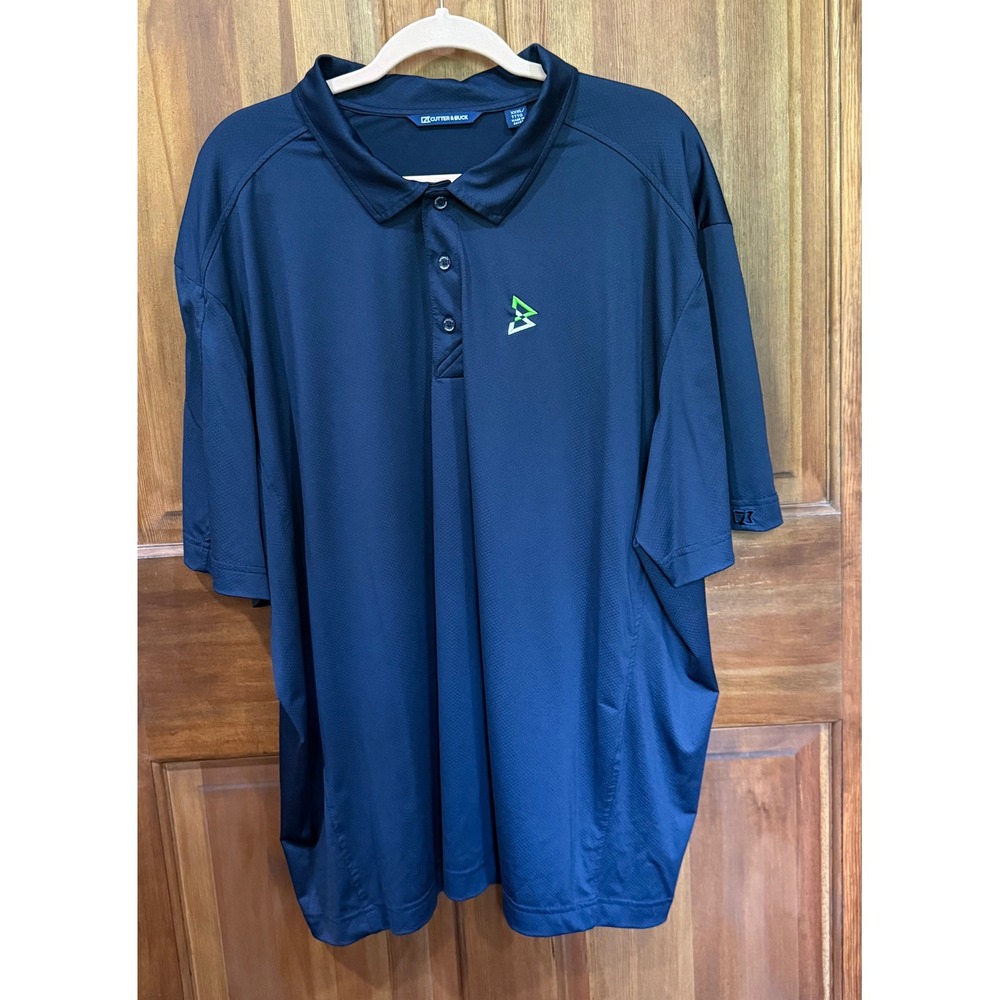 Cutter & Buck Beast Mode Prospect Mens 3XL Navy Performance Golf Polo Shirt